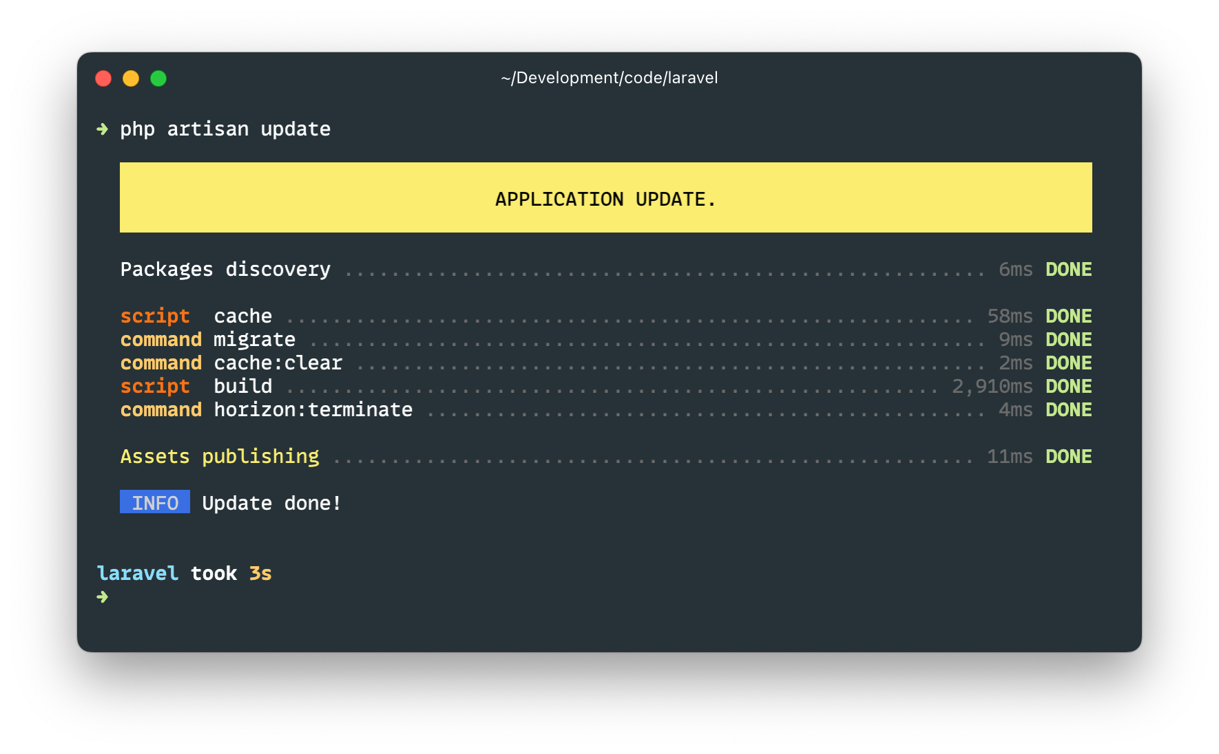 Laravel Flora Demo