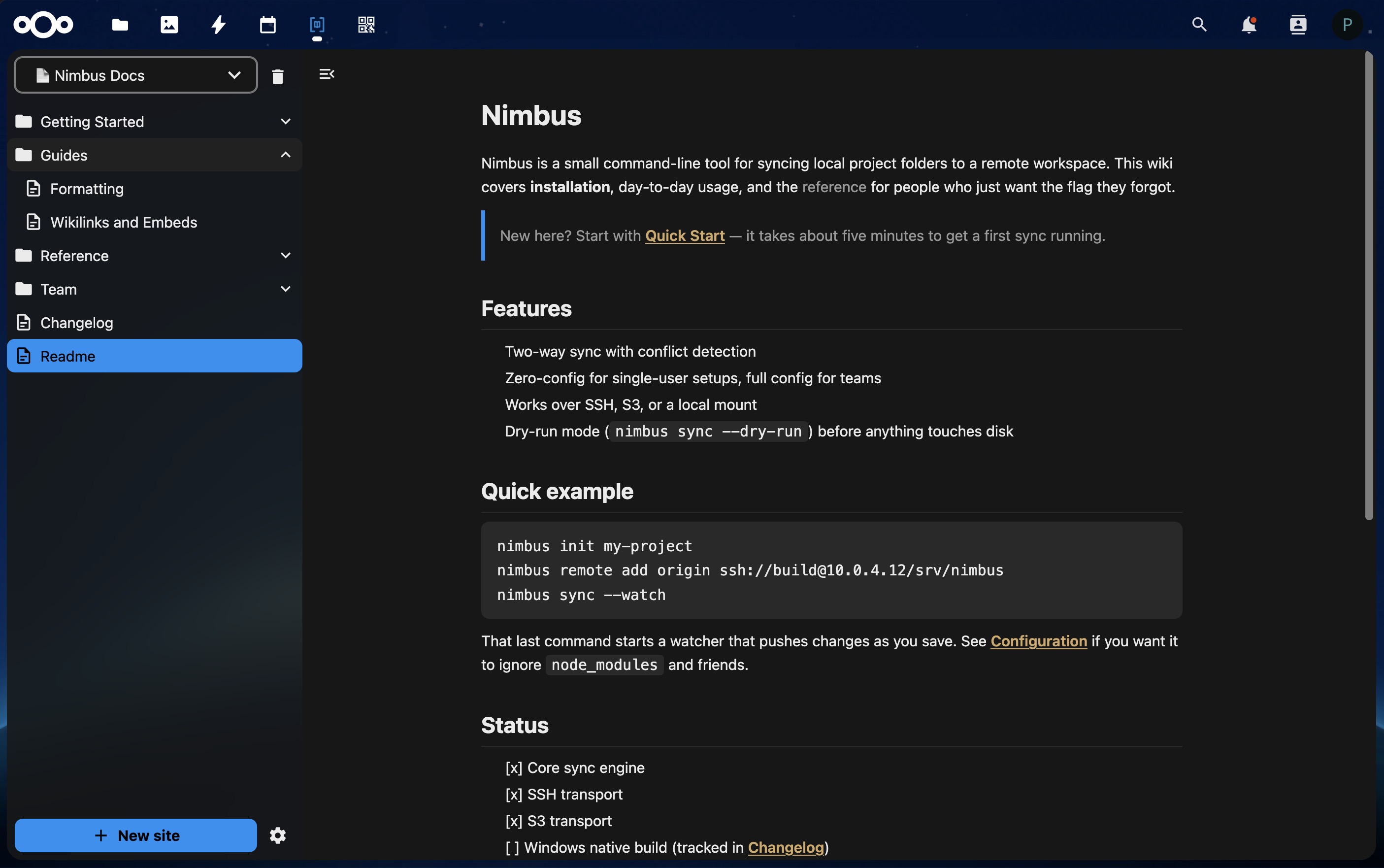 Screenshot