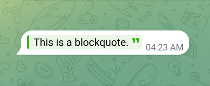 Blockquote screenshot.