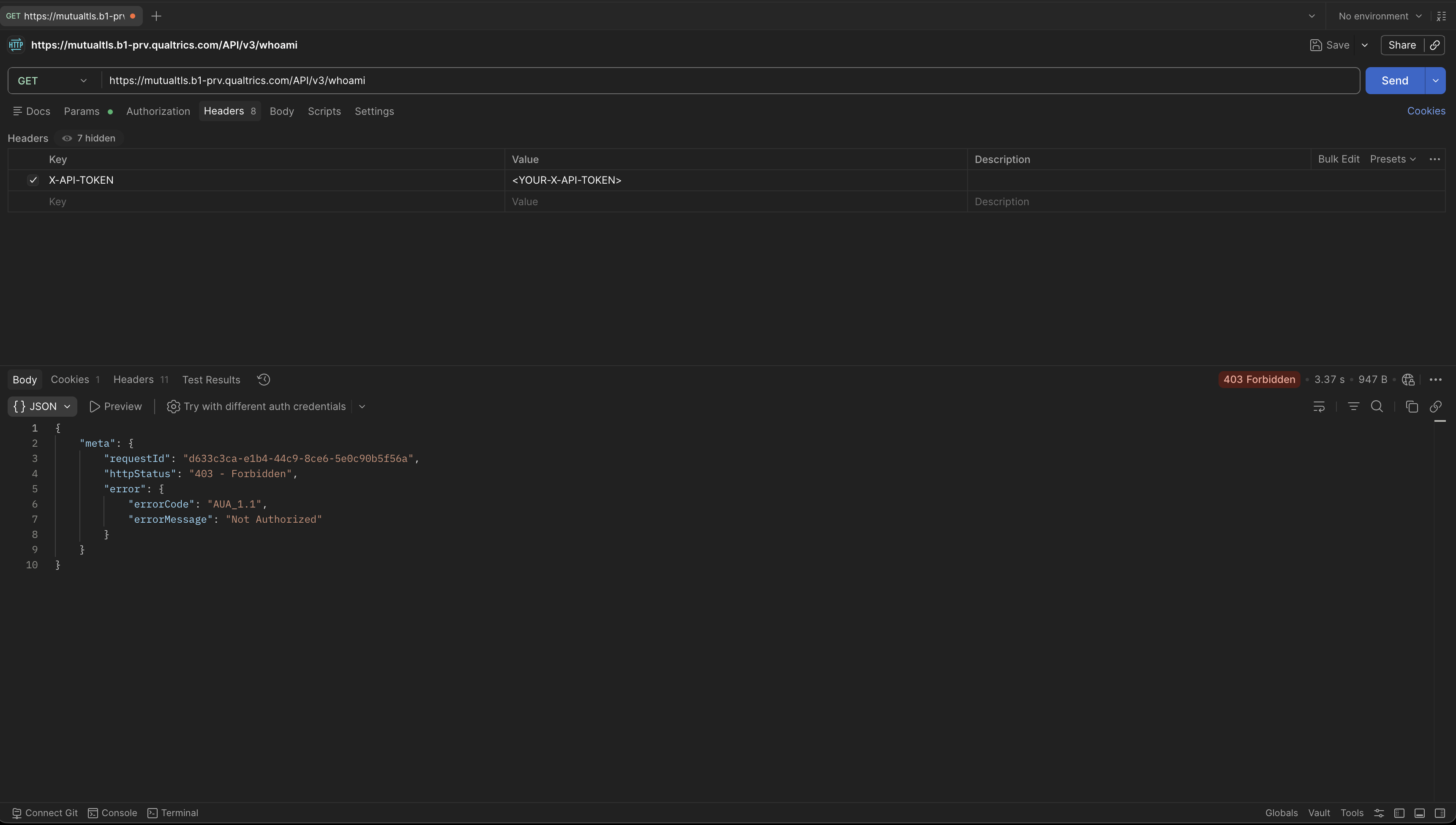 Postman Example