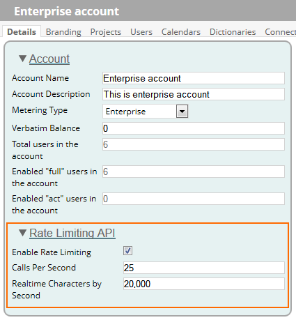 API Rate Limits