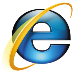 Internet Explorer 7 and 8 browser logo