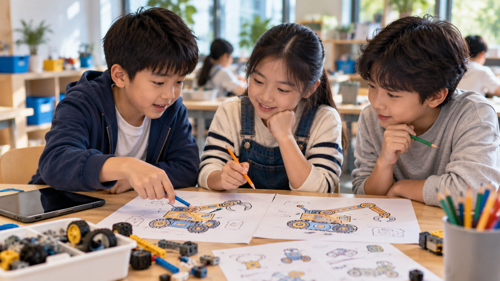 Học sinh tự hình thành phương án dự án trước khi nhận gợi ý từ AI