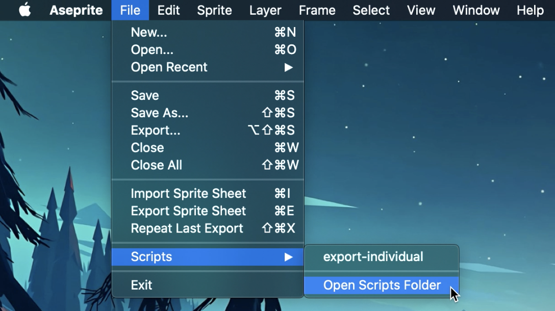 Open Scripts Folder