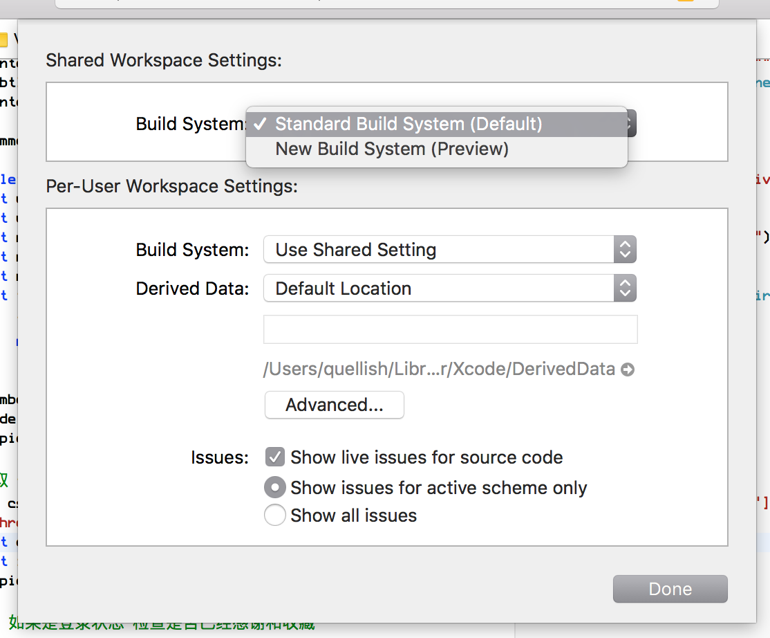 Workspace Settings