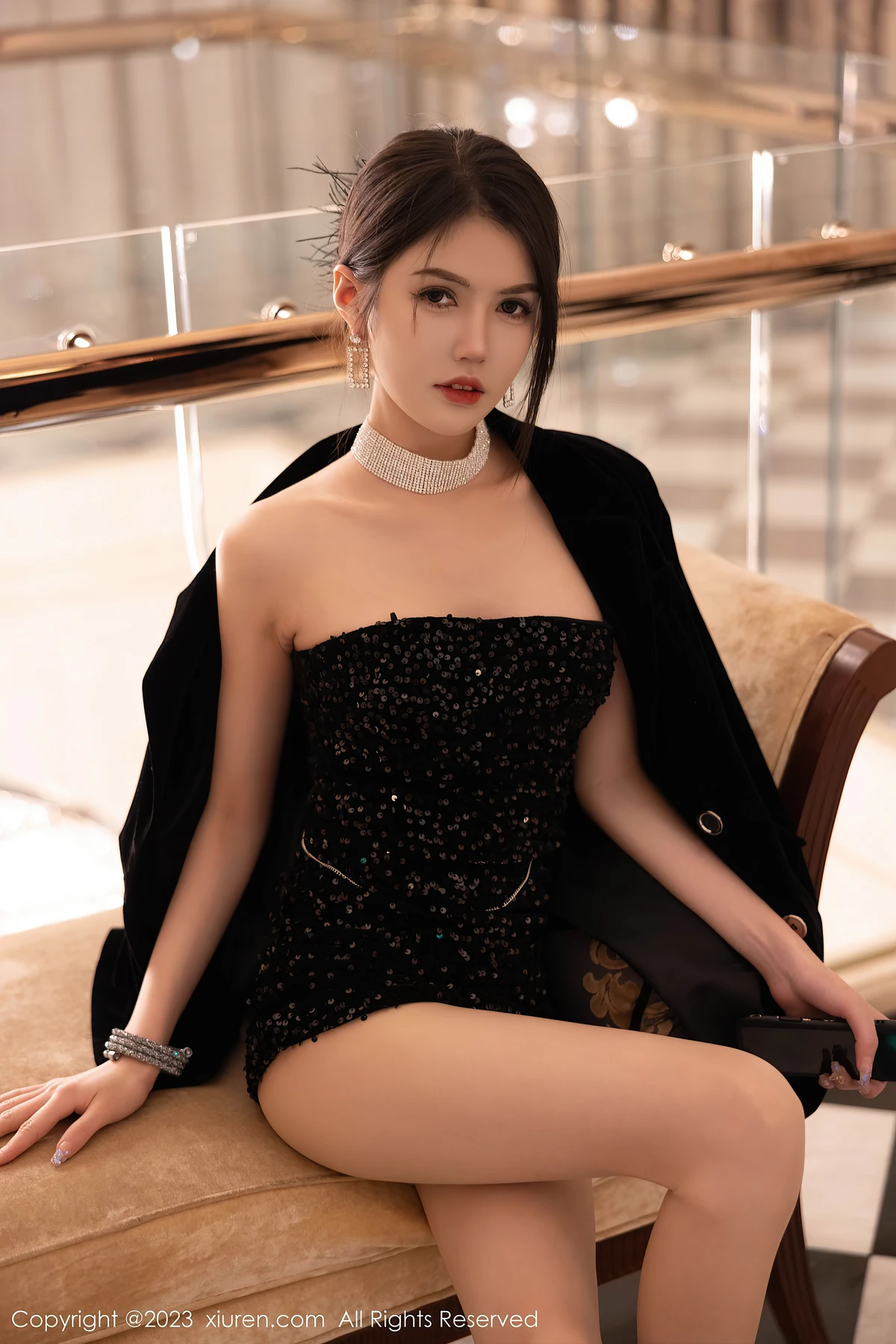 XiuRen No.6335 媛媛酱belle江浙沪旅拍：99P藏不住的00后灵动魅惑 - 5