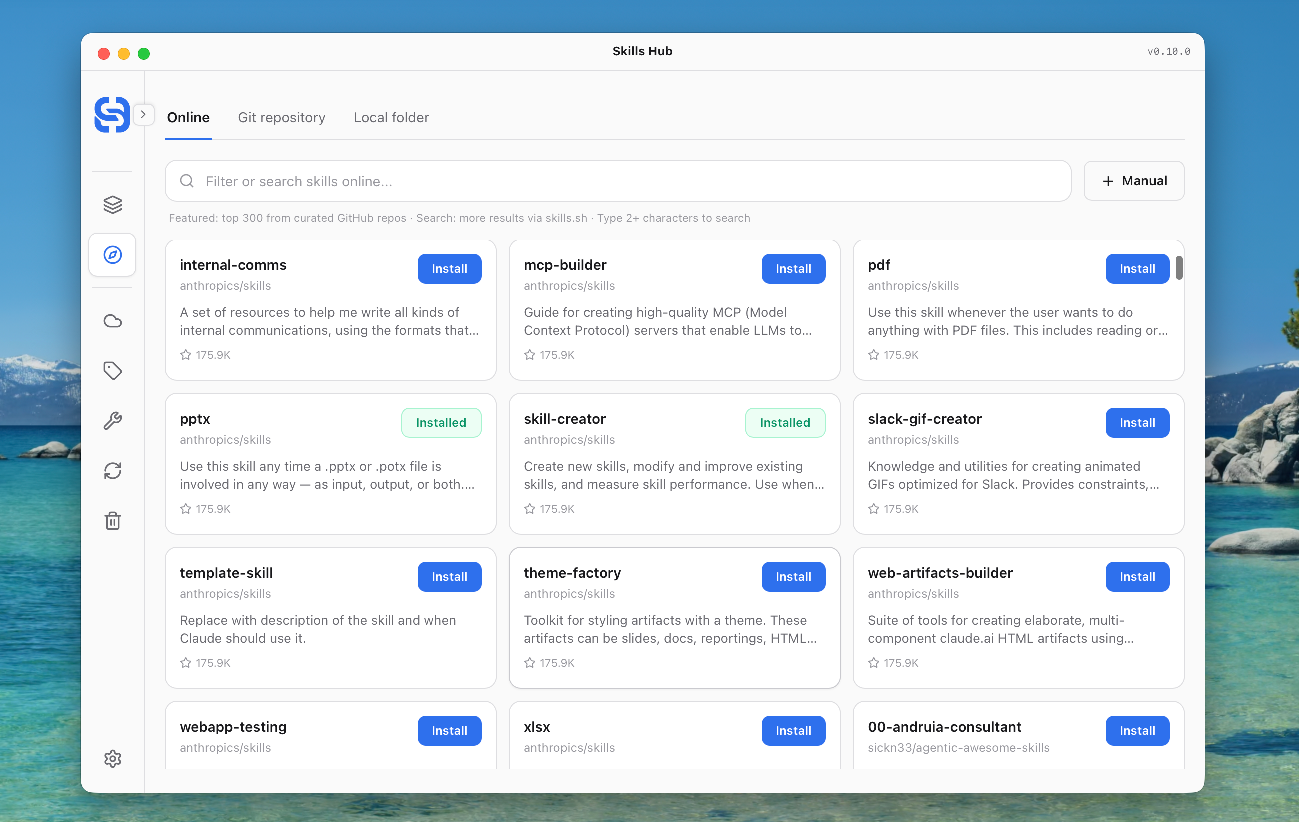 Explore online skills