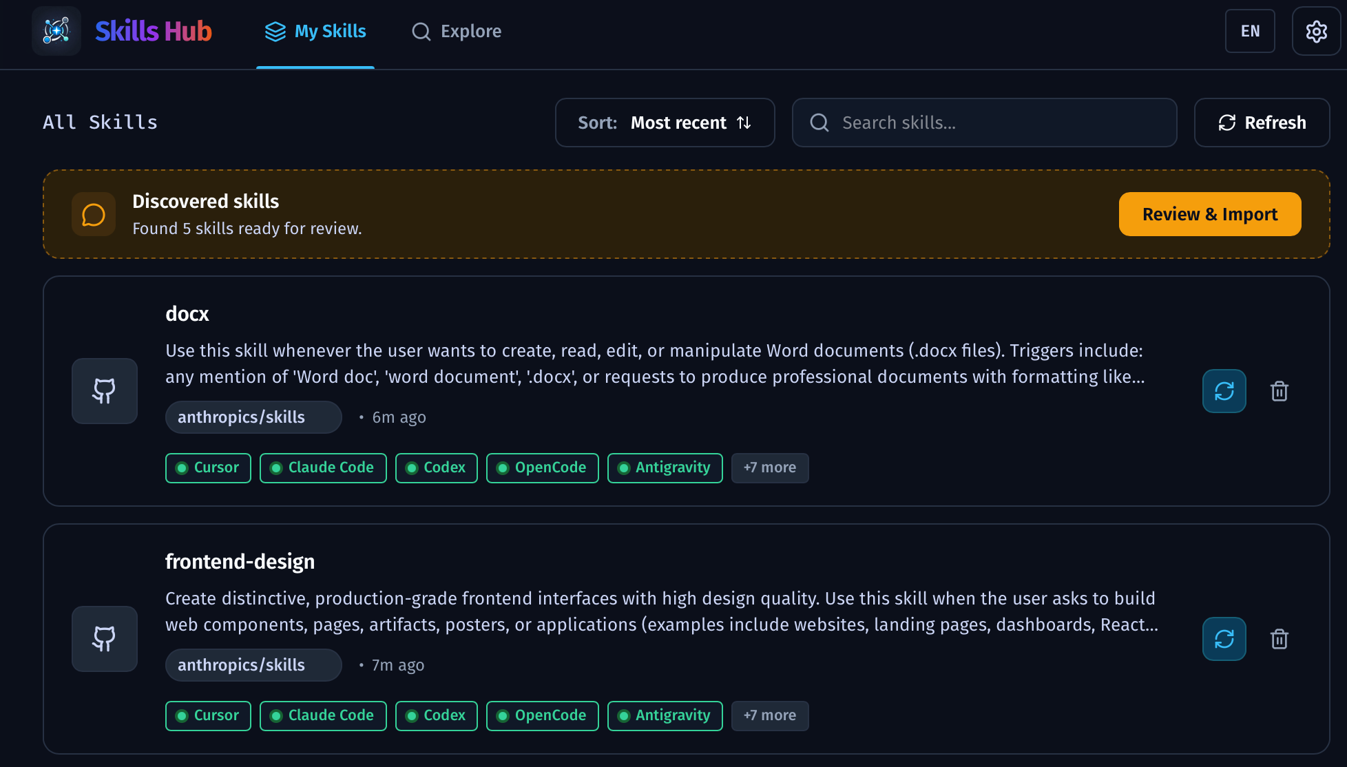 qufei1993/skills-hub cover