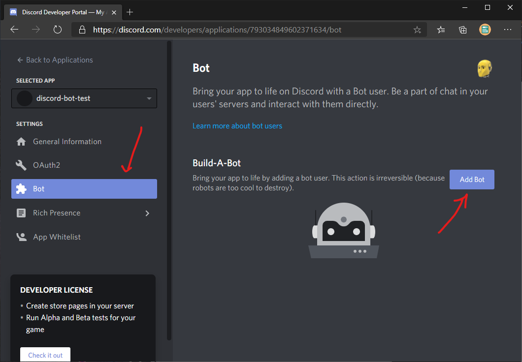 Discord Bot Setup