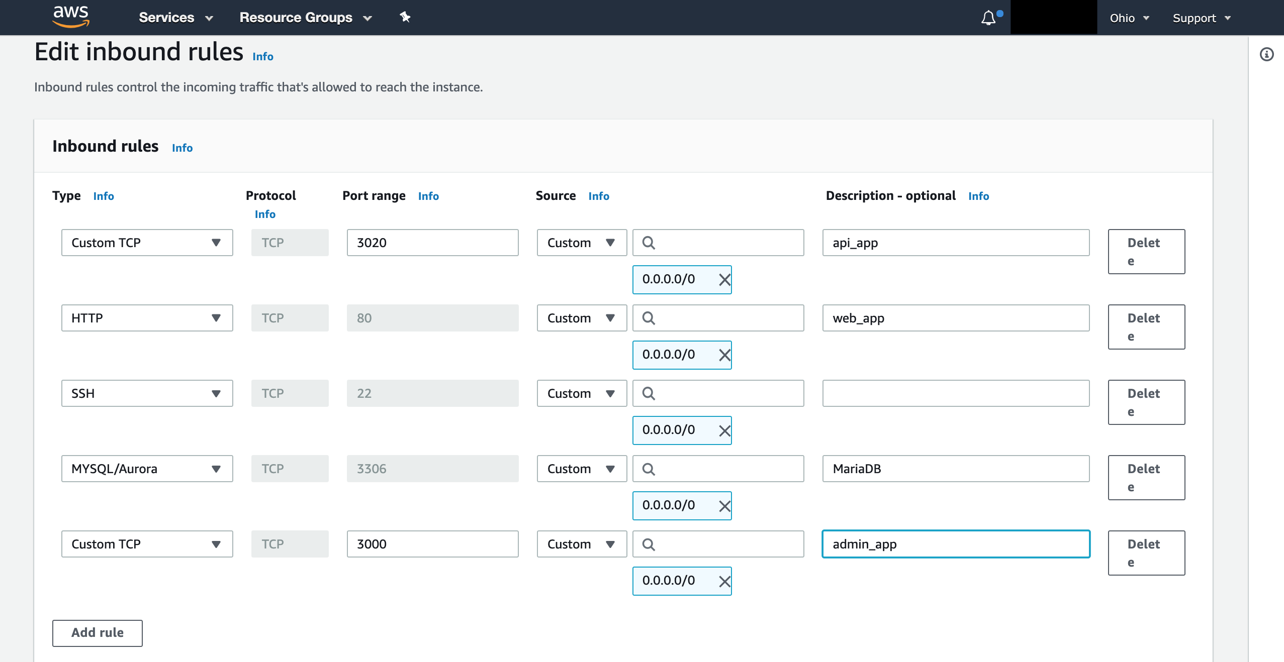 Amazon Linux AMI + Node + PM2 + Nginx + MariaDB · GitHub