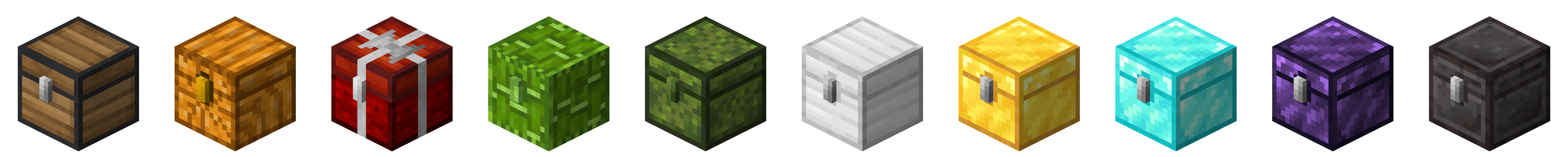 Picture of modelled chests