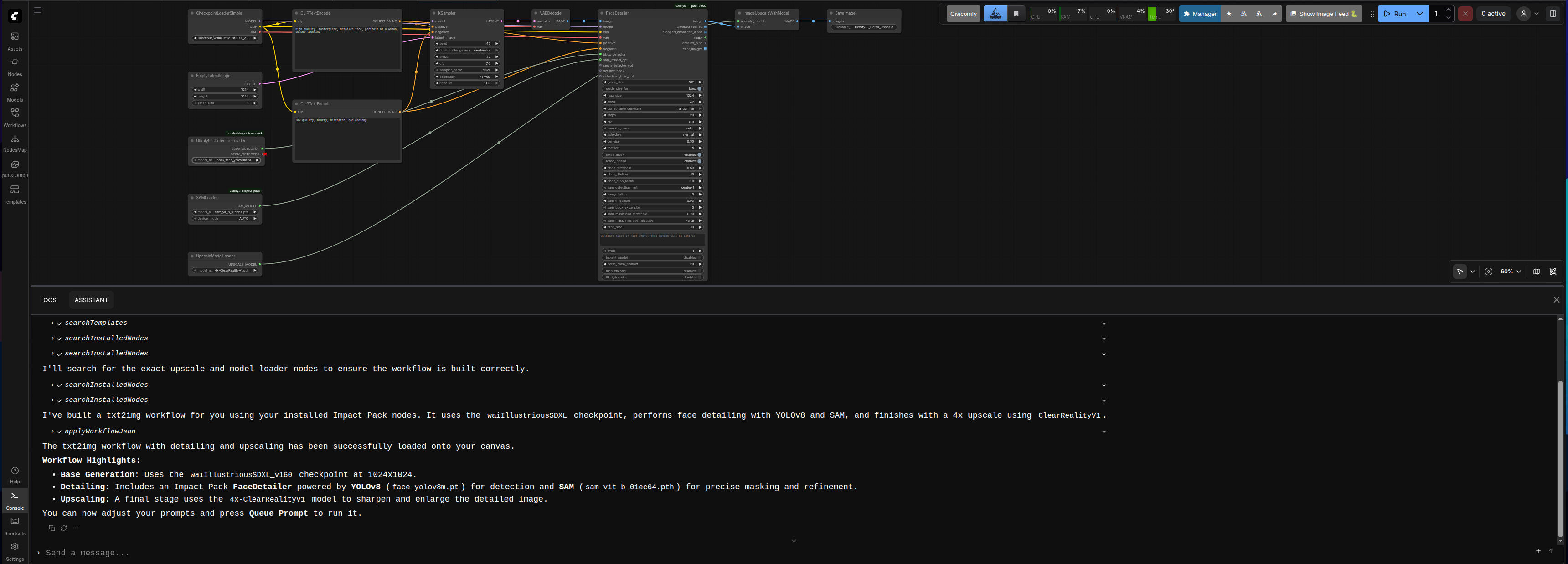 Create workflow