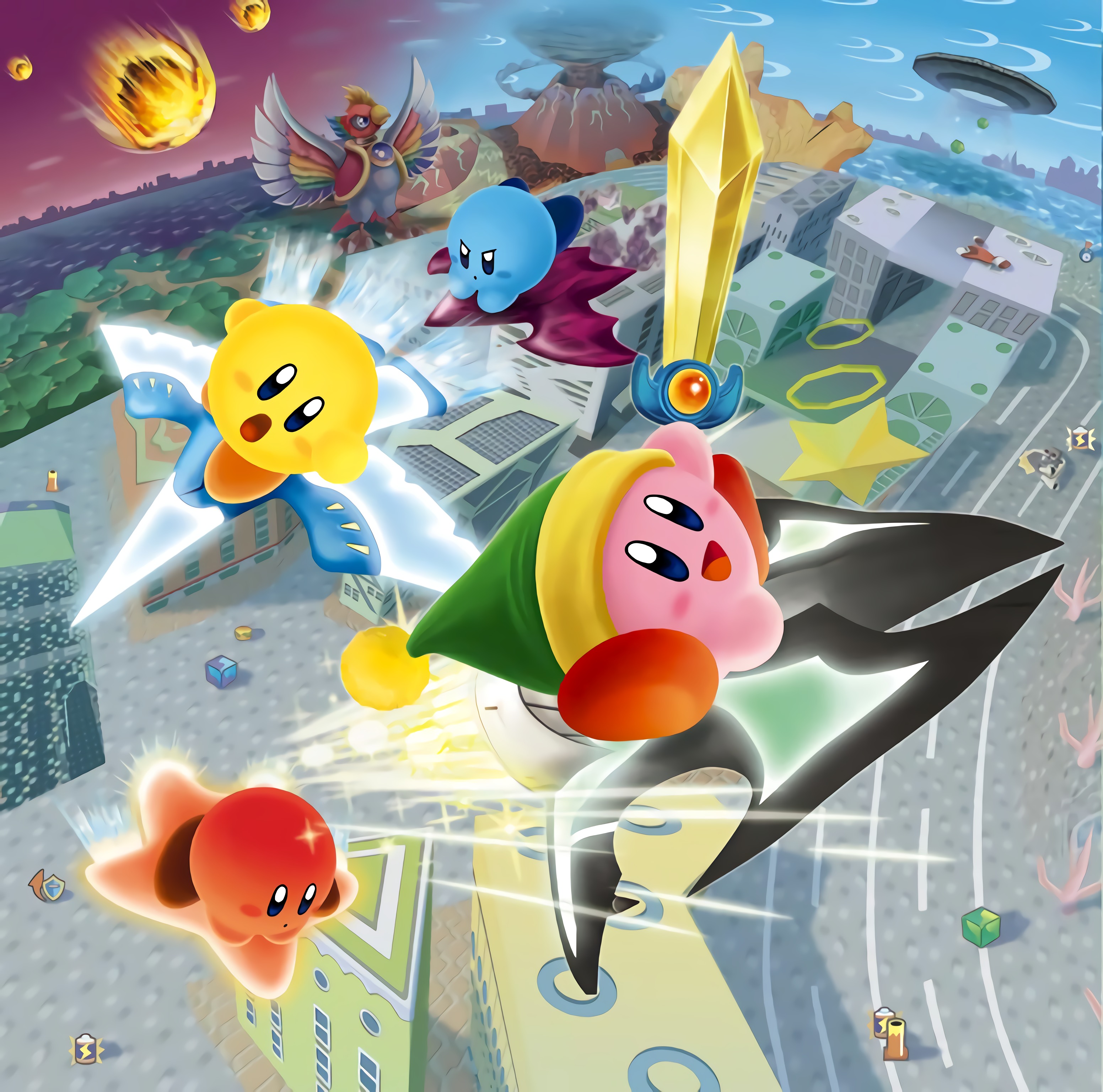 kirby air ride city trial