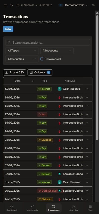 Mobile transactions