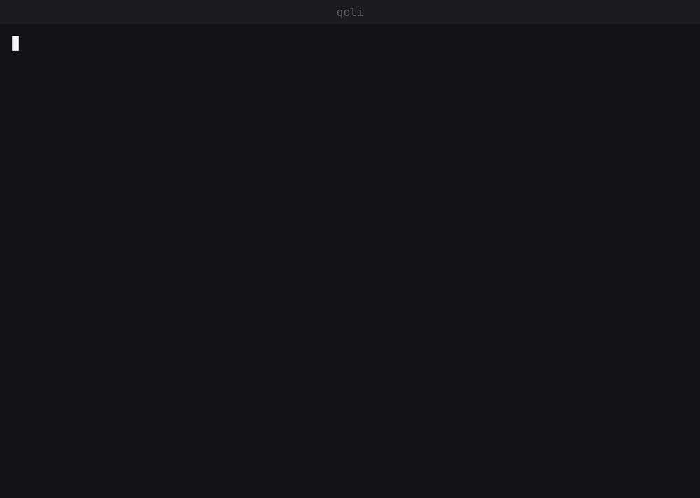 qcli answering a real question in a small made-up Rust project: a free model on OpenRouter looks through the folder and reads its files, its answer streams in, and qcli counts the turn's tokens under it