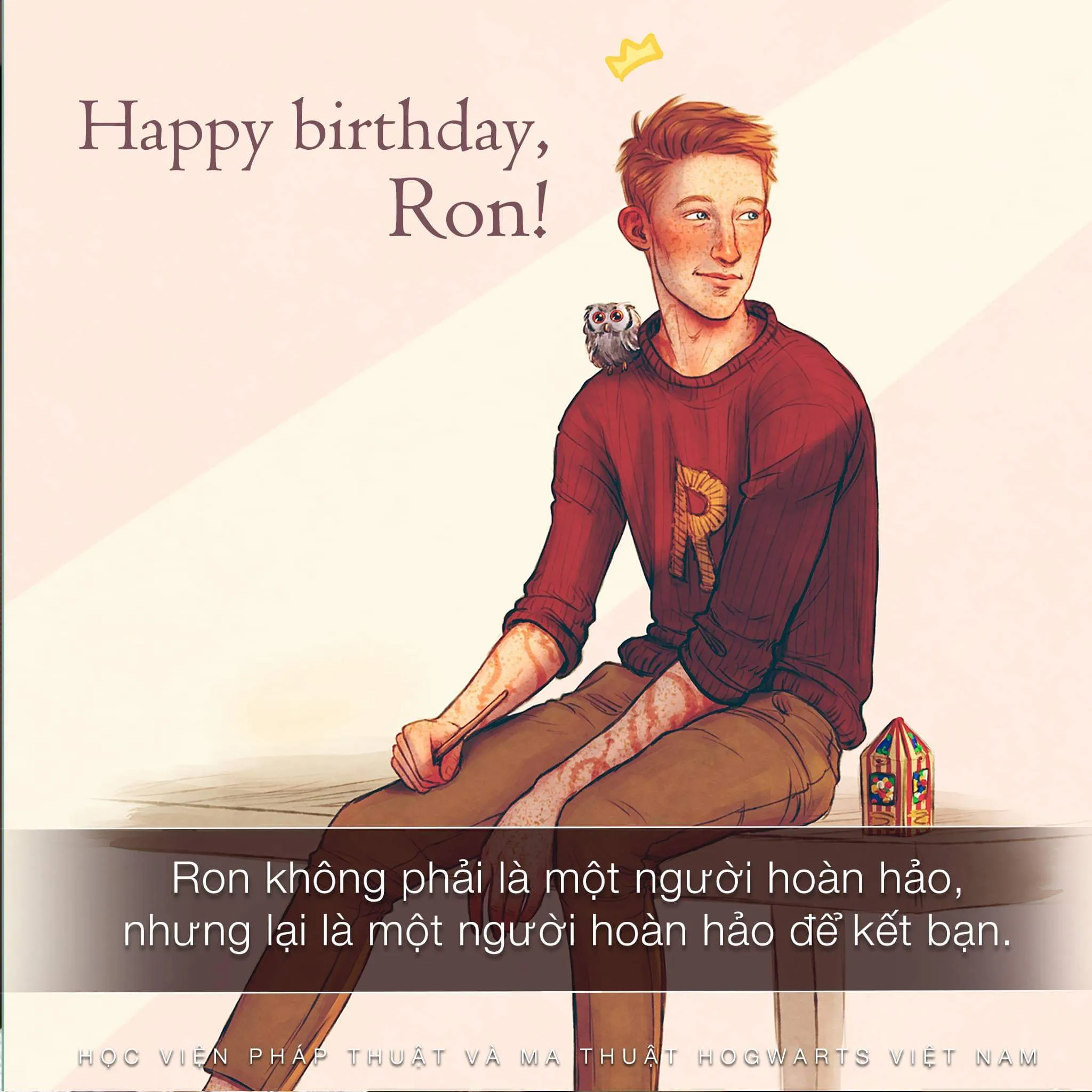 Lý do ai cũng muốn có người bạn như Ron Weasley