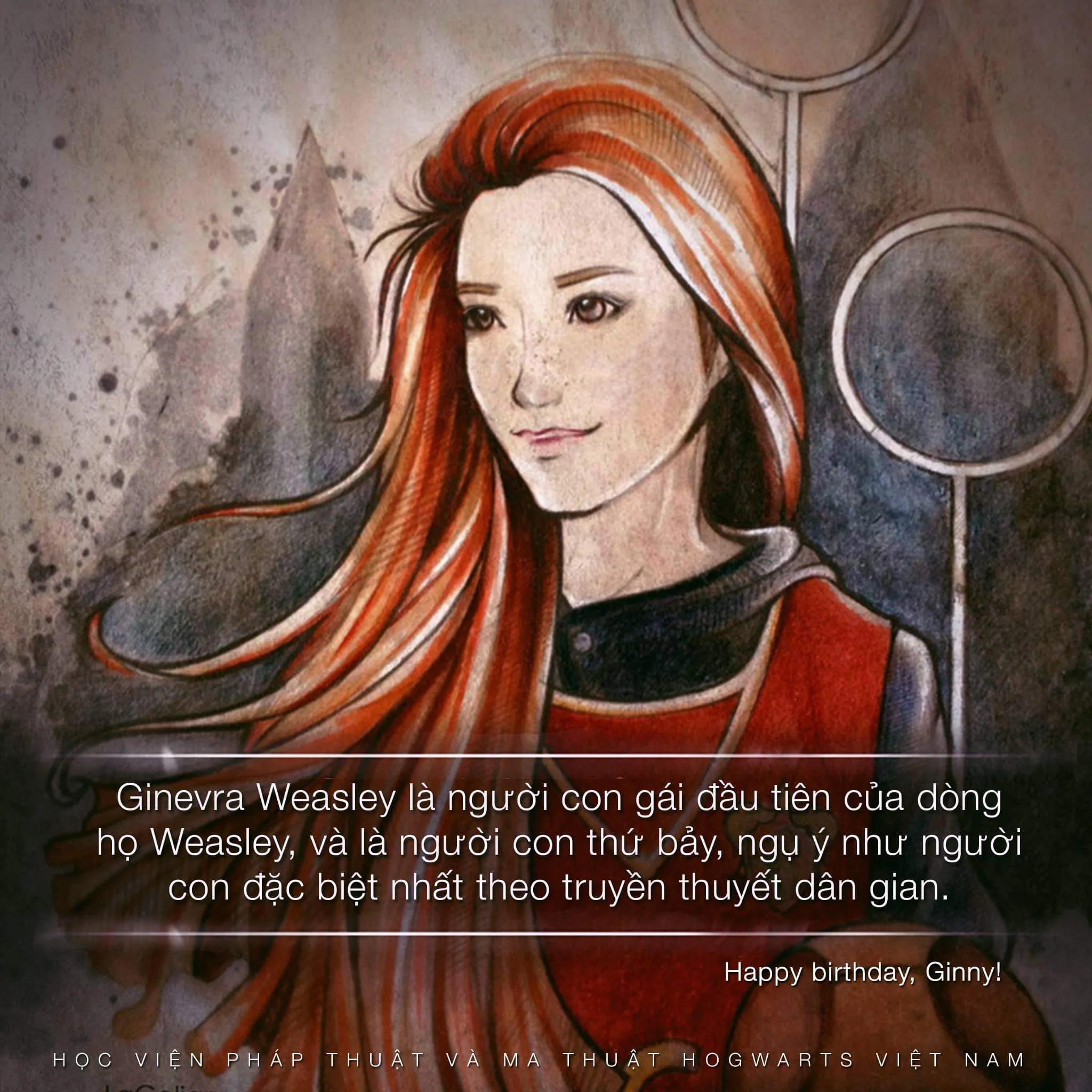 Mối liên hệ giữa Truyền thuyết đứa con thứ bảy và Ginny Weasley