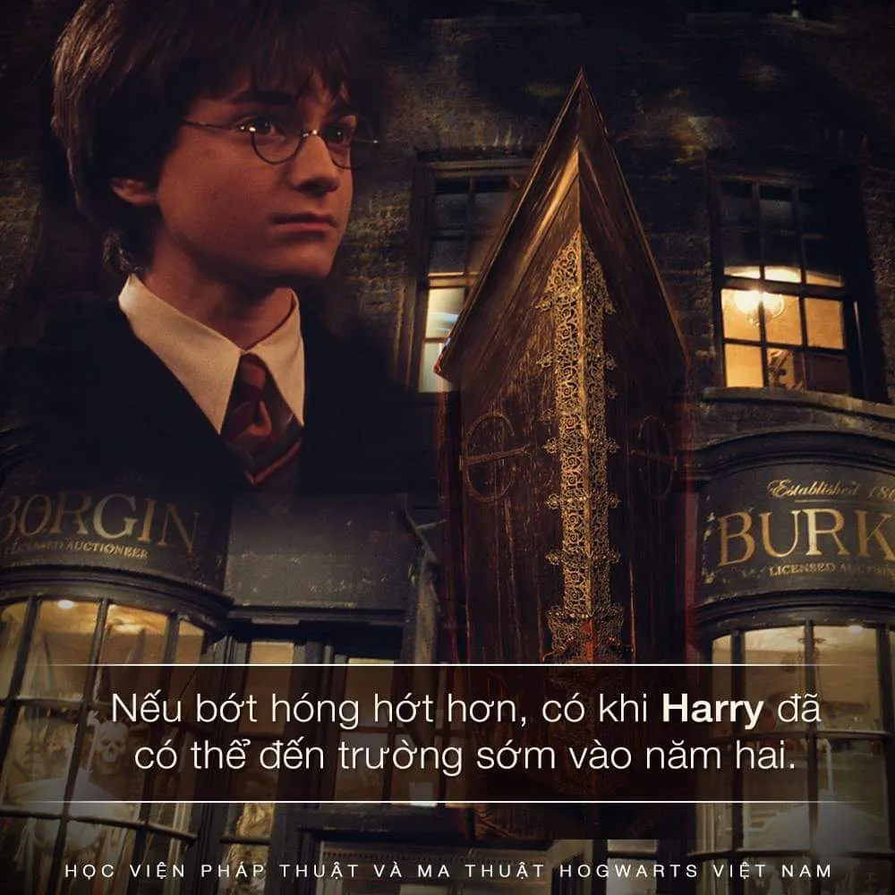 Nếu bớt hóng hớt hơn, có khi Harry đã có thể đến trường sớm vào tập 2