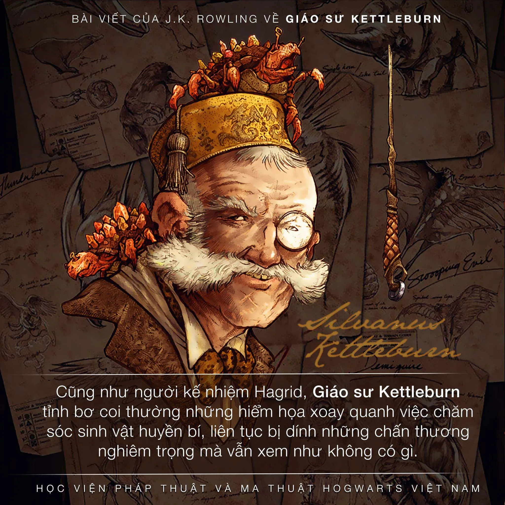 Người tiền nhiệm của bác Hagrid