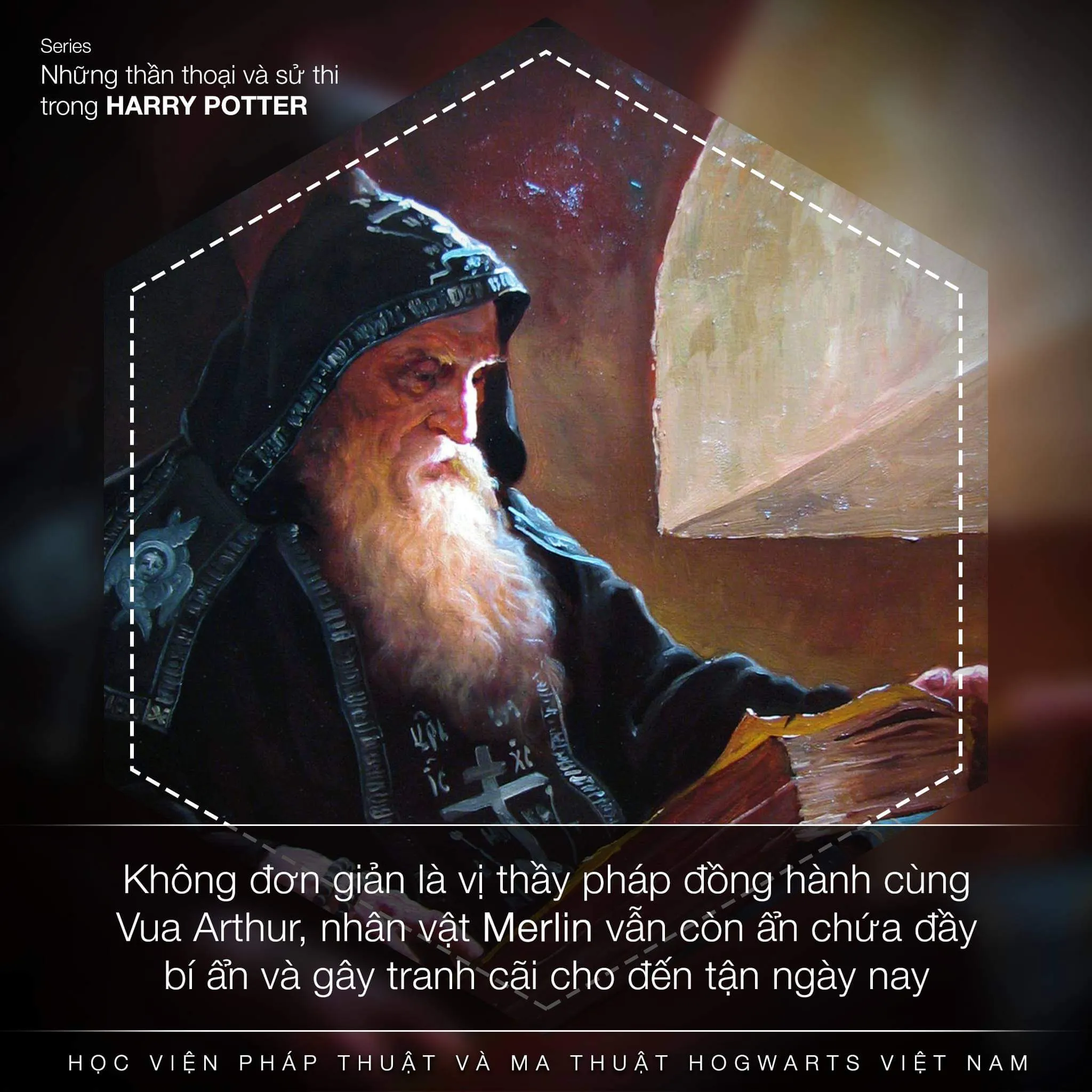 Râu ria Merlin ơi, mình chưa từng bao giờ viết bài về Merlin cả!