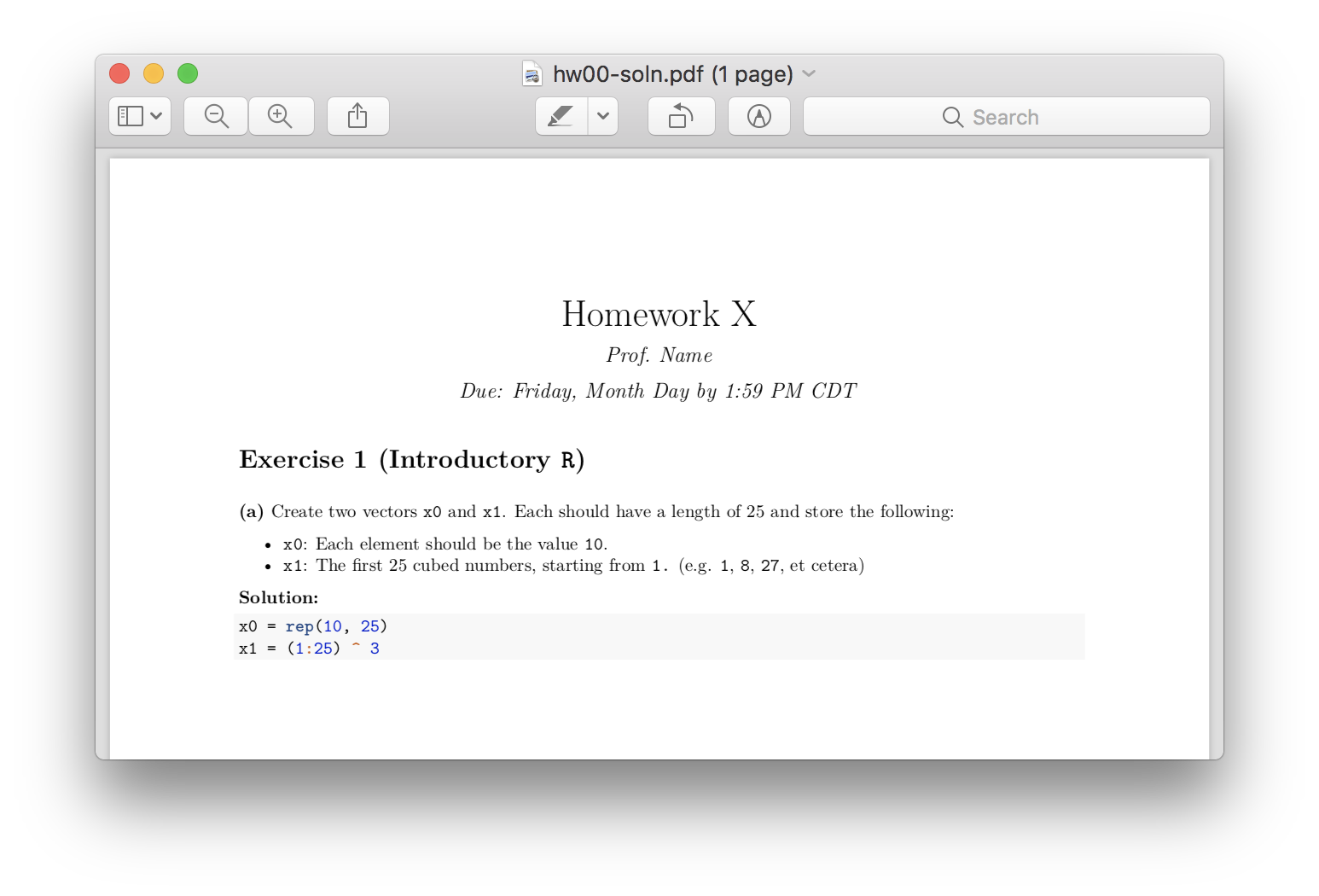 PDF Rendering of hw00-soln.Rmd