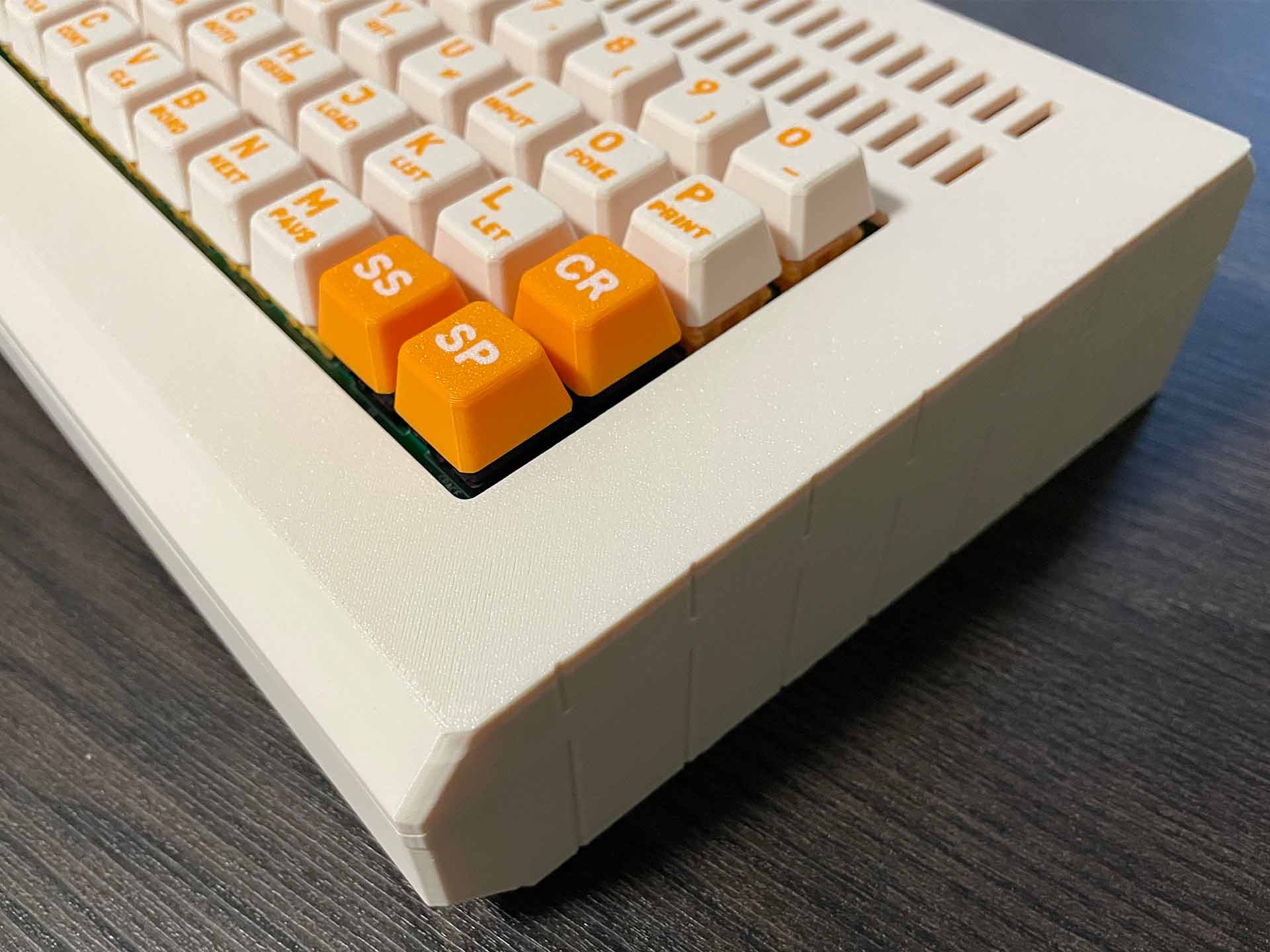 Zx48-custom case keyboard, from the project README