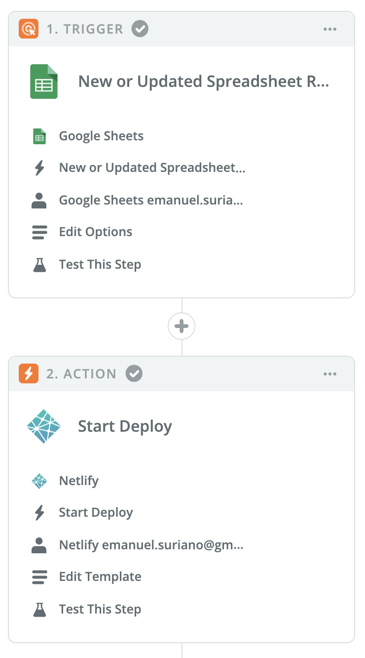 Zapier screenshot