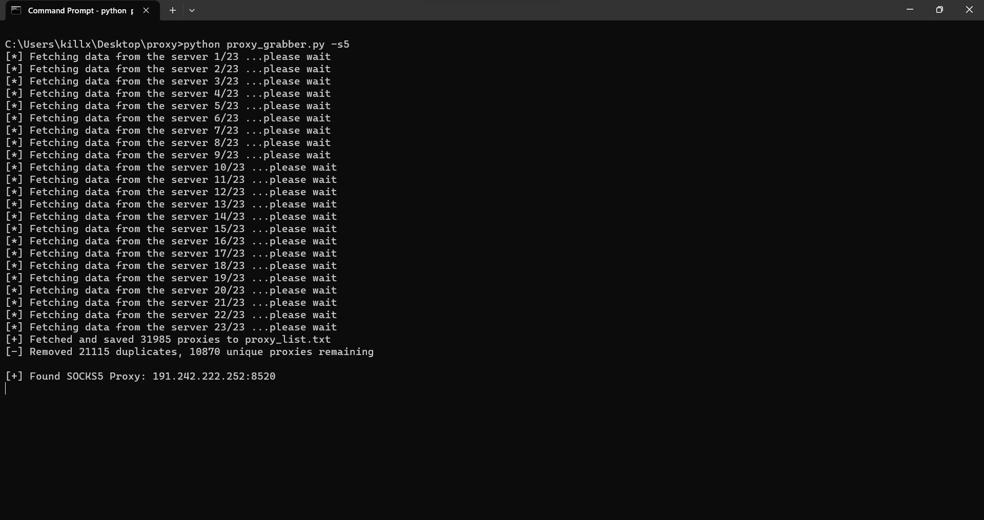 github - grubbybedroc common-proxies: mirror of https:... GitHub - r0xd4n3t/proxy-grab: Fetches a list of free proxy servers ...