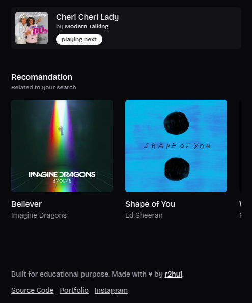 Music Page