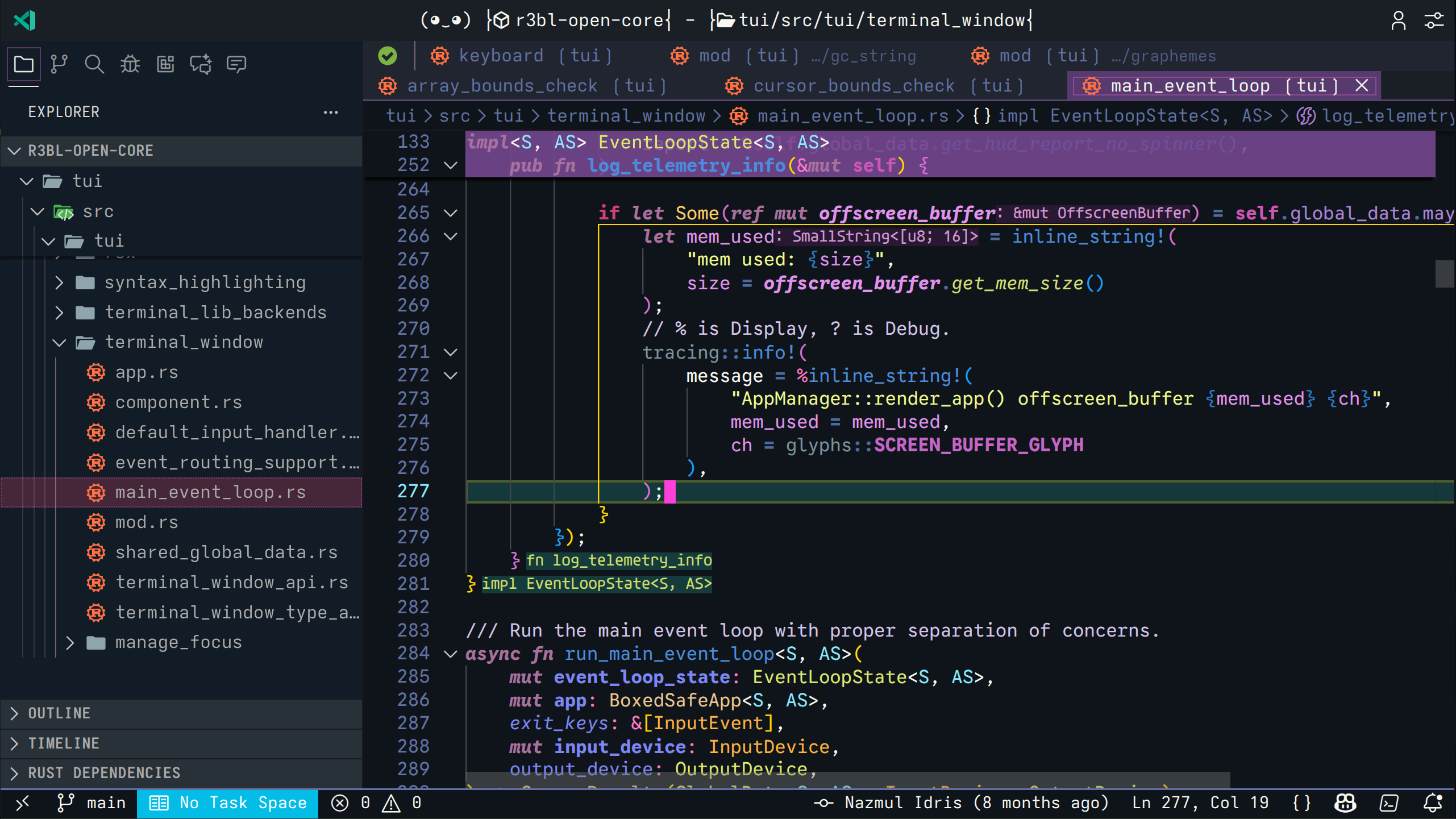 Selection Highlighting
