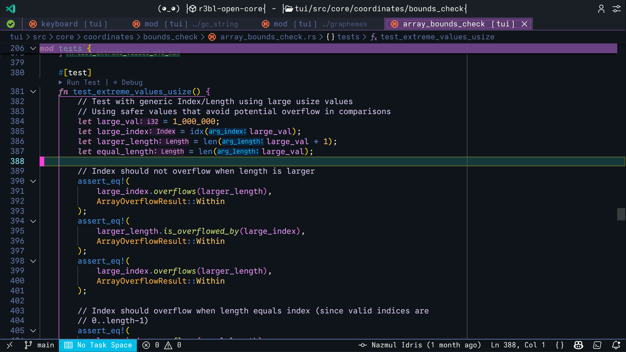 Variable Highlighting