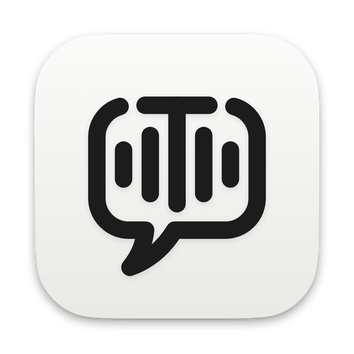 Transcripted app icon