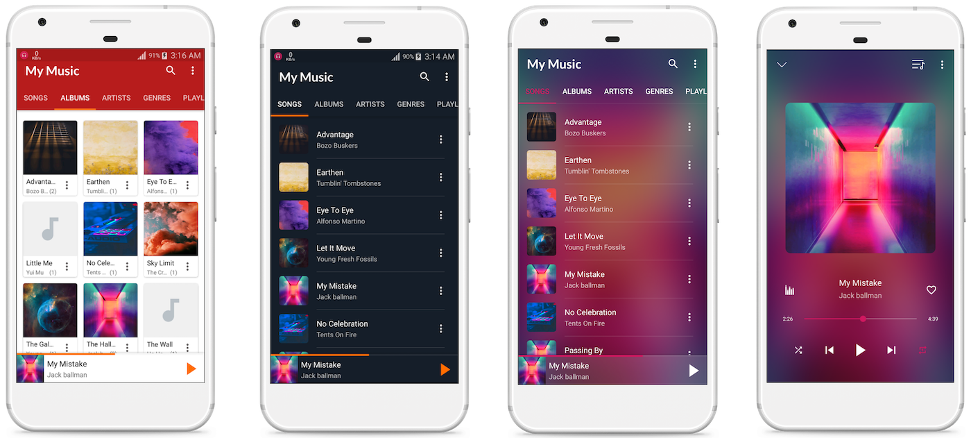 Tunewiki Social Music Player was a mobile app I designed for Android