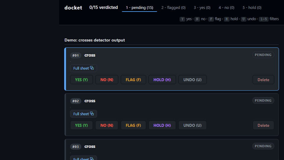 docket demo