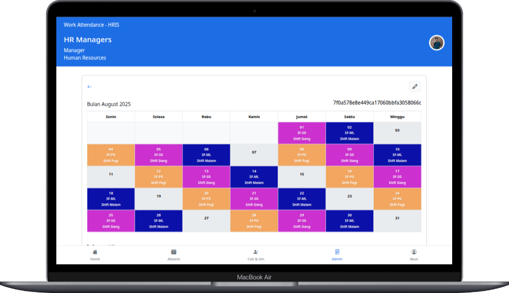 Schedule Editor