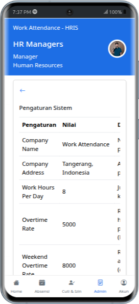 Pengaturan App