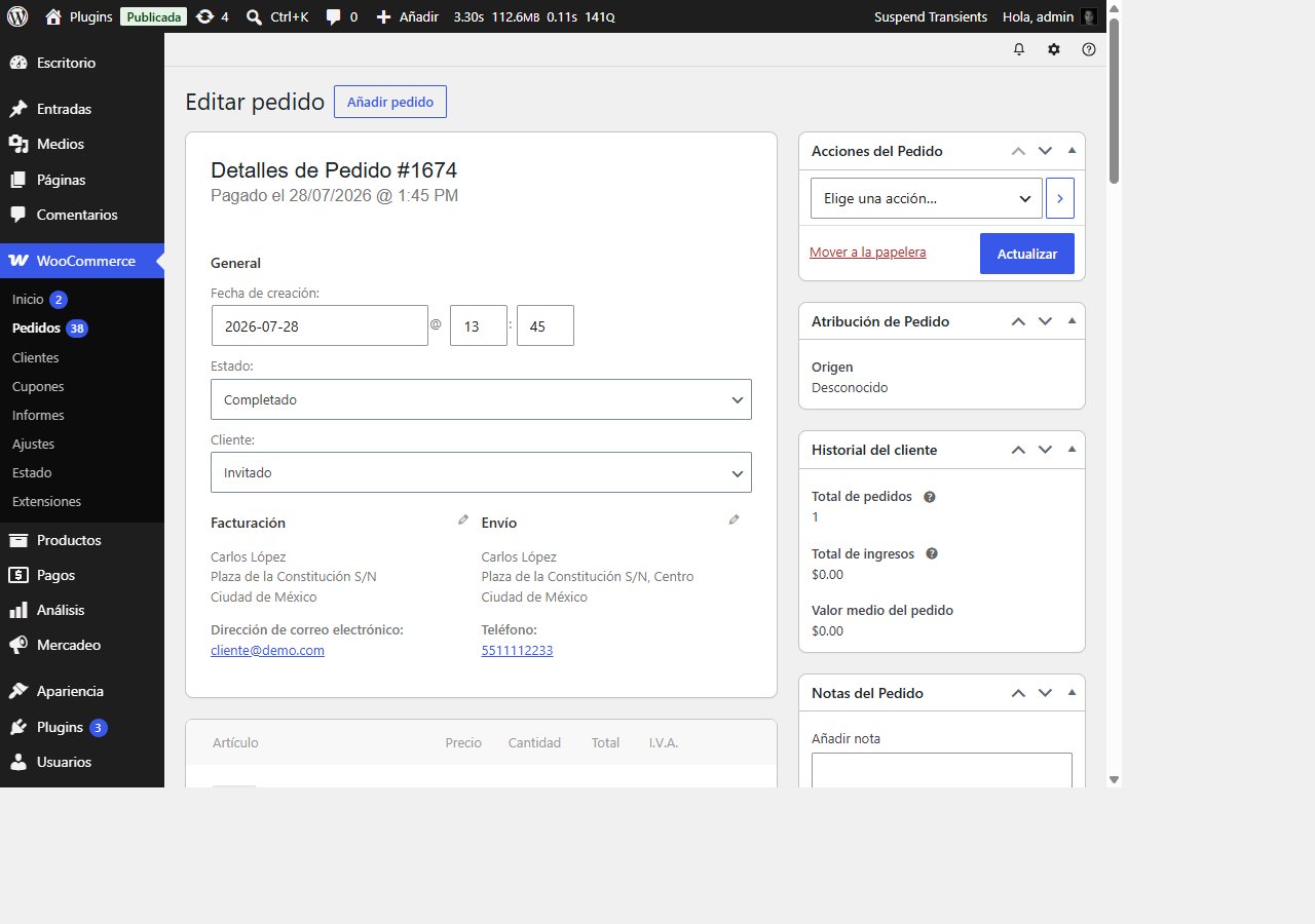 Admin panel