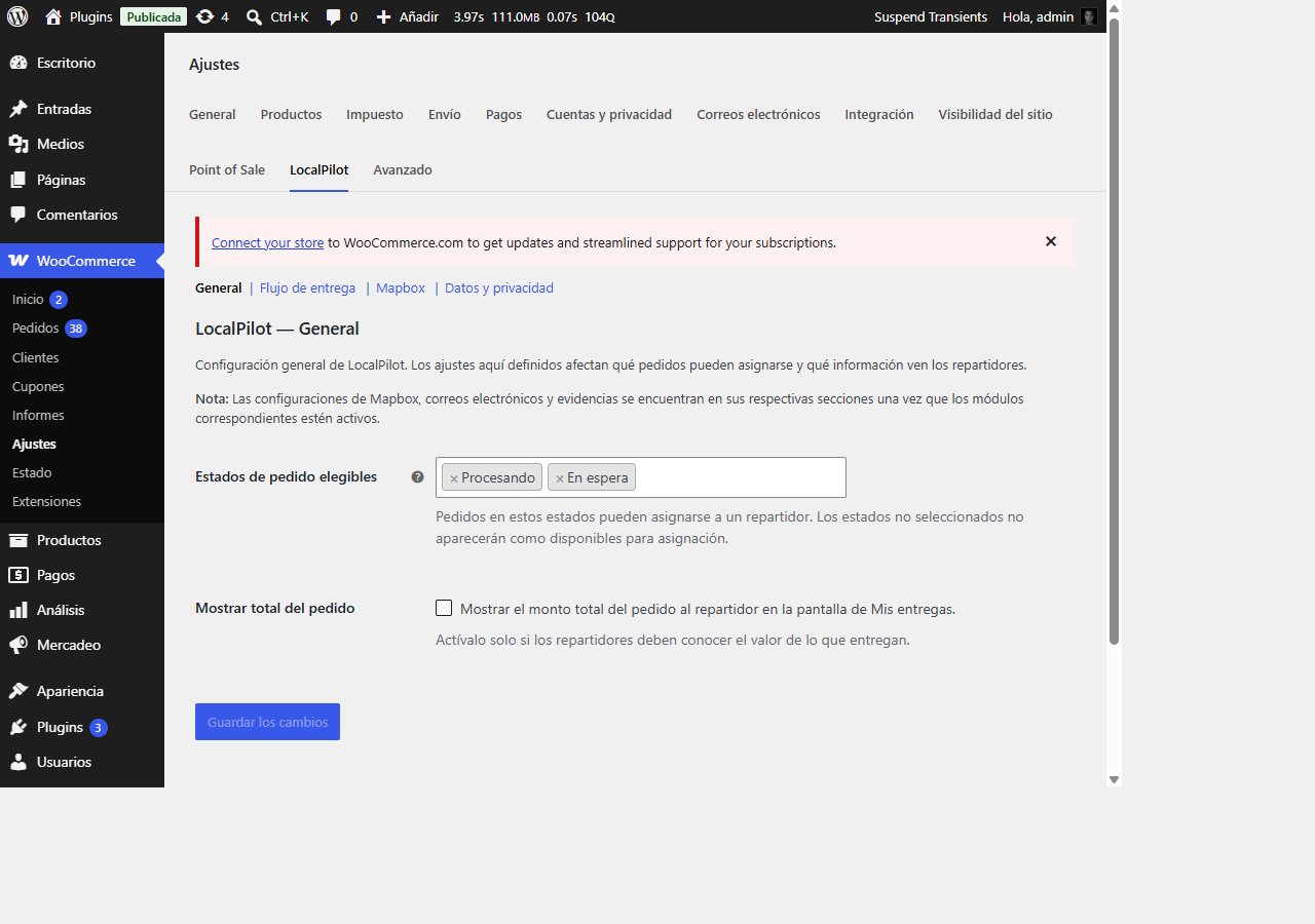 General settings