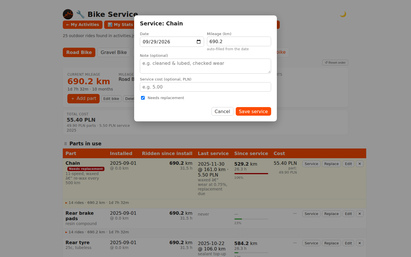 bike-modal-service-part