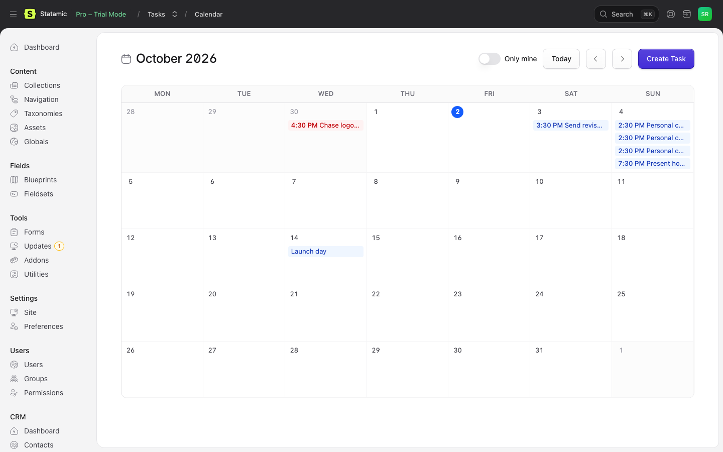 Calendar
