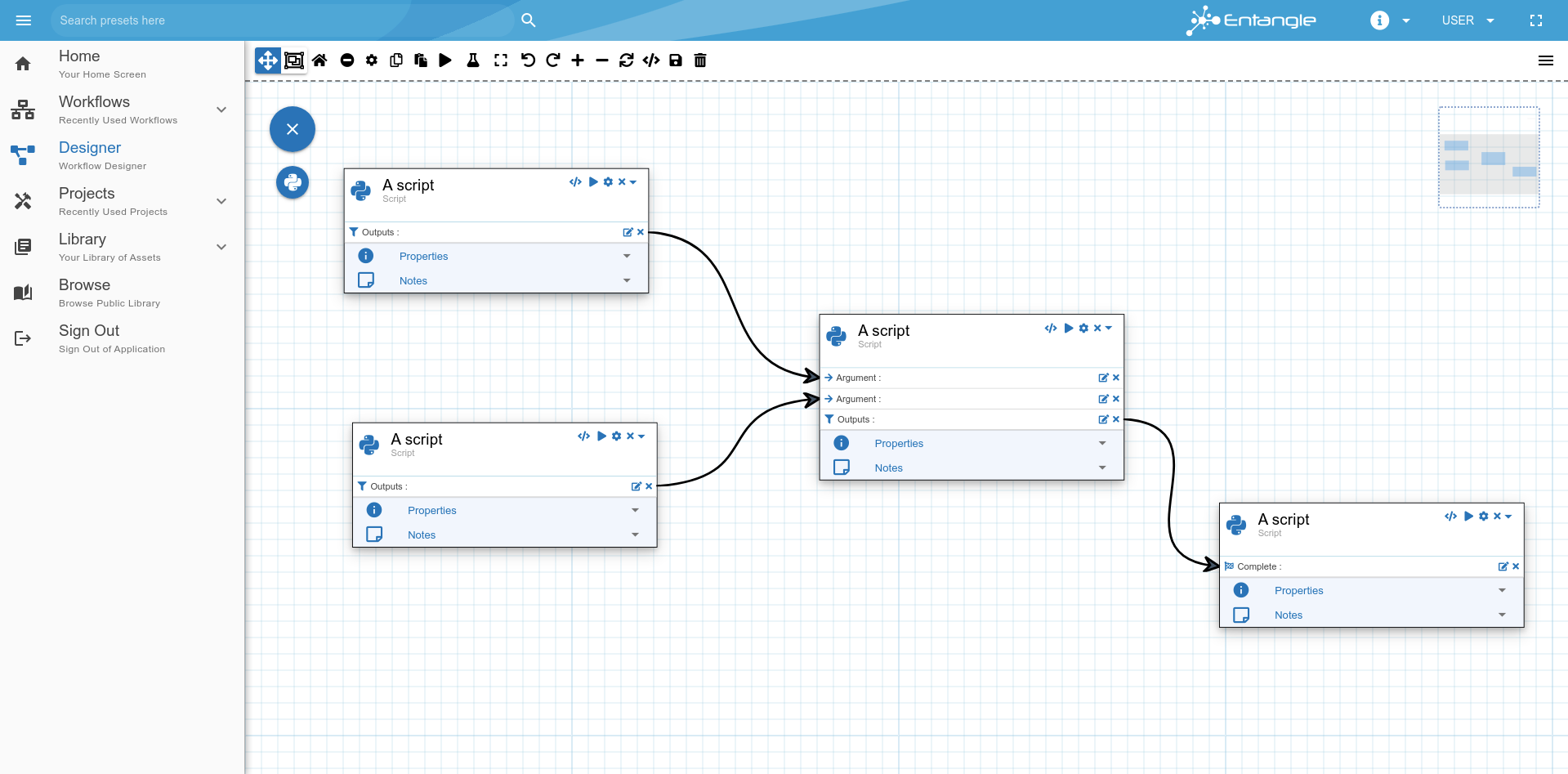 Entangle Design Tool