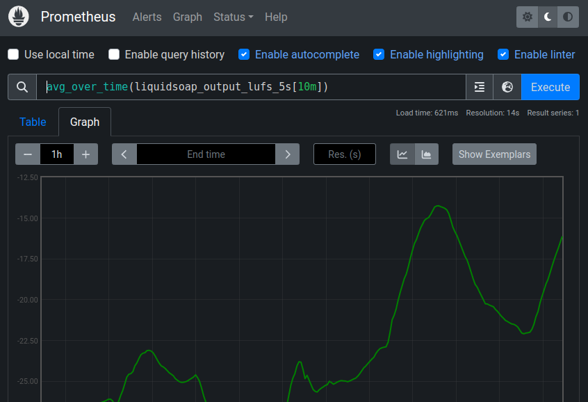 Prometheus screenshot