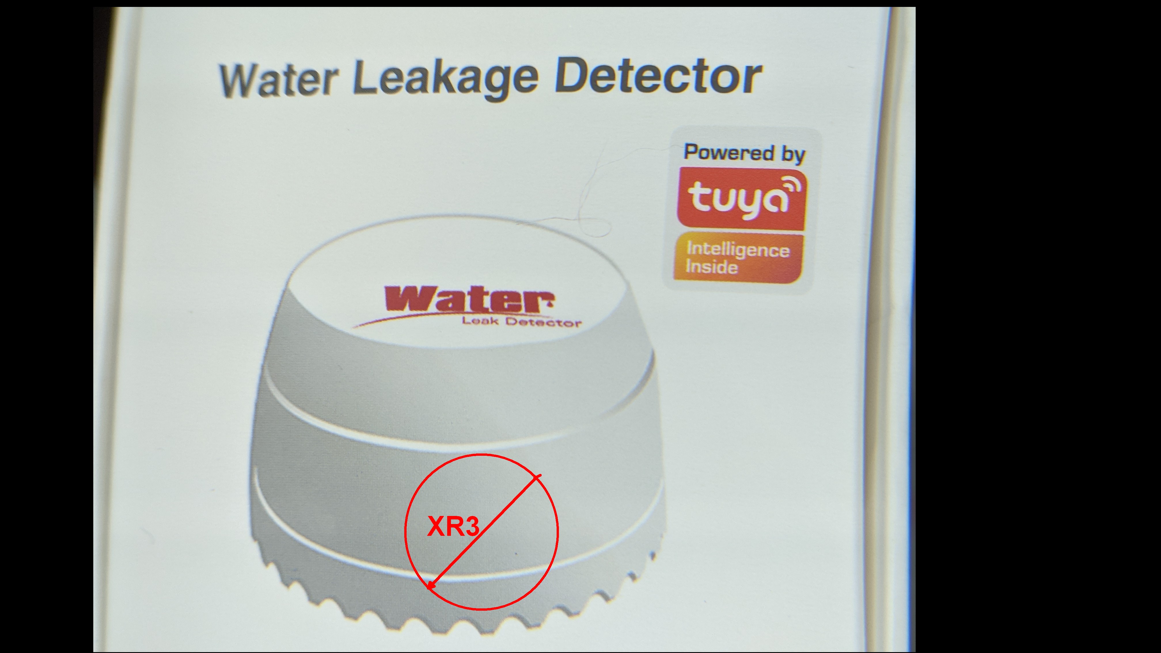 Earykong Water Leak Detector Sensor Configuration for Tasmota
