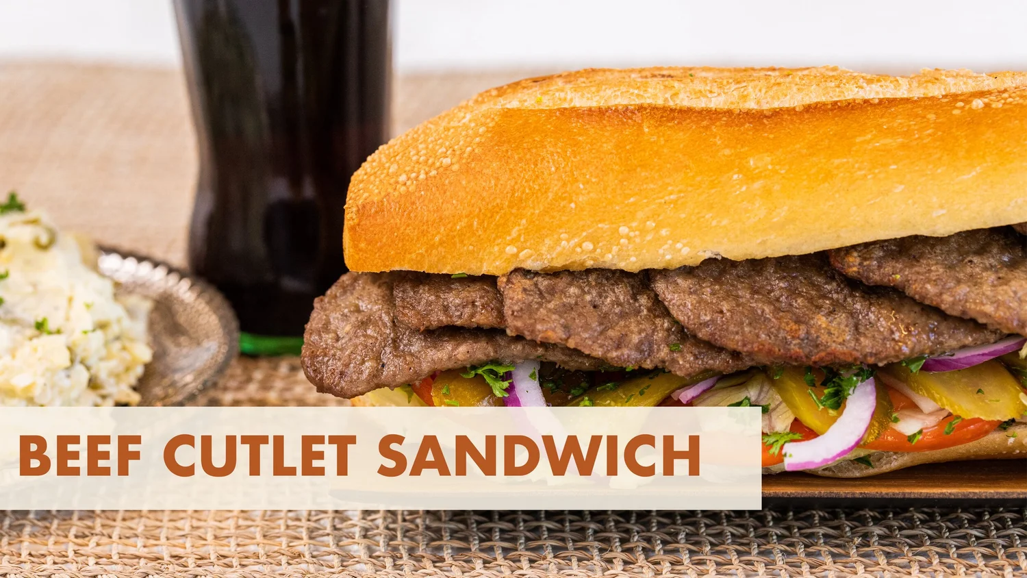 Beef Cutlet Sandwich
