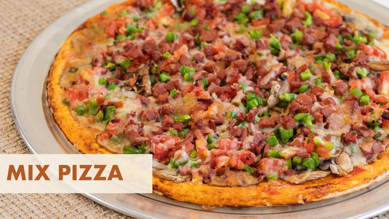 Café Glacé Persian Pizza