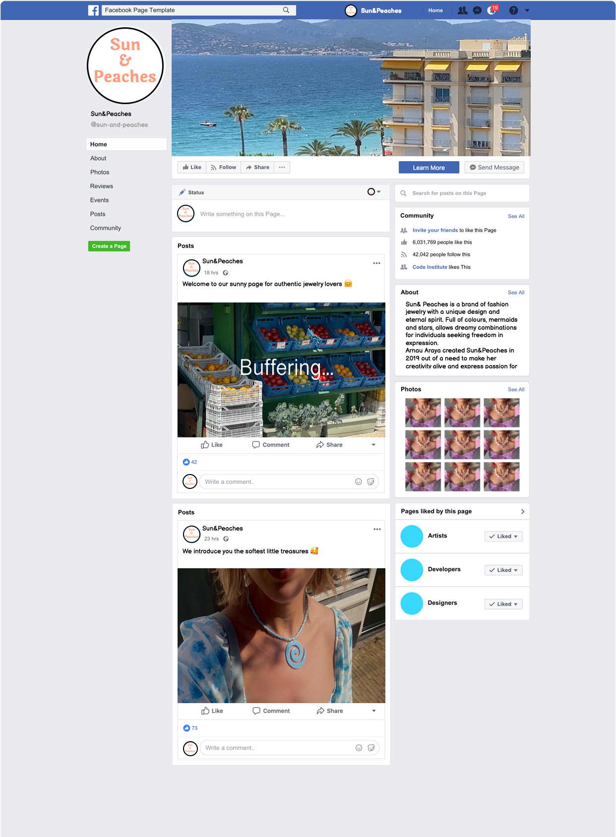 Facebook Mockup