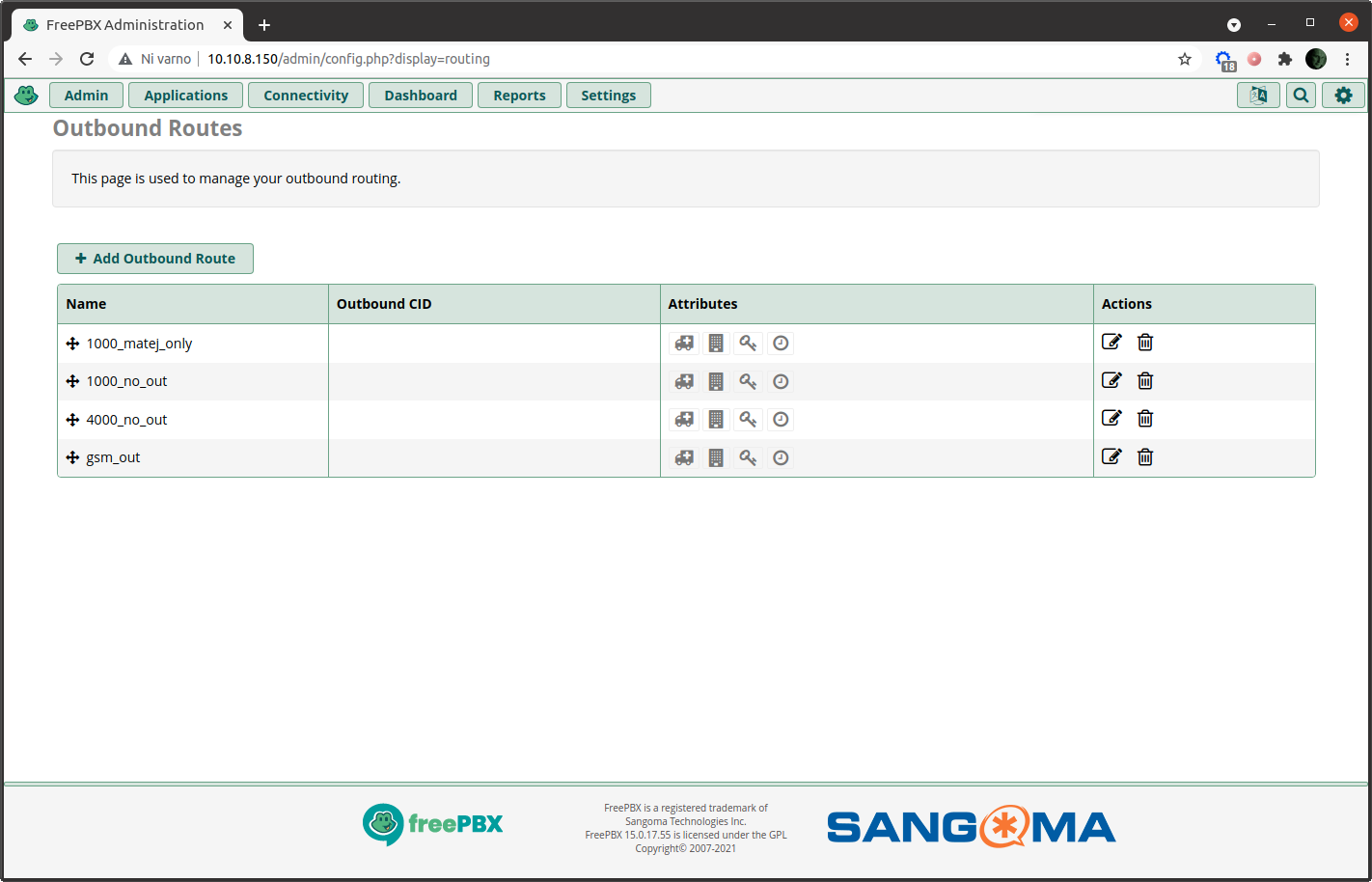 Upgrading FreePBX