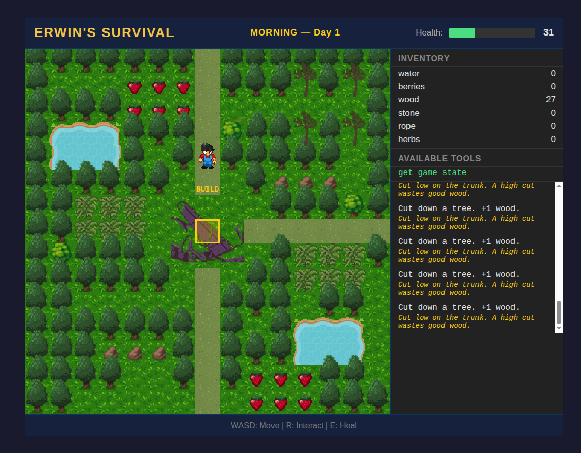 Morning: resource collection