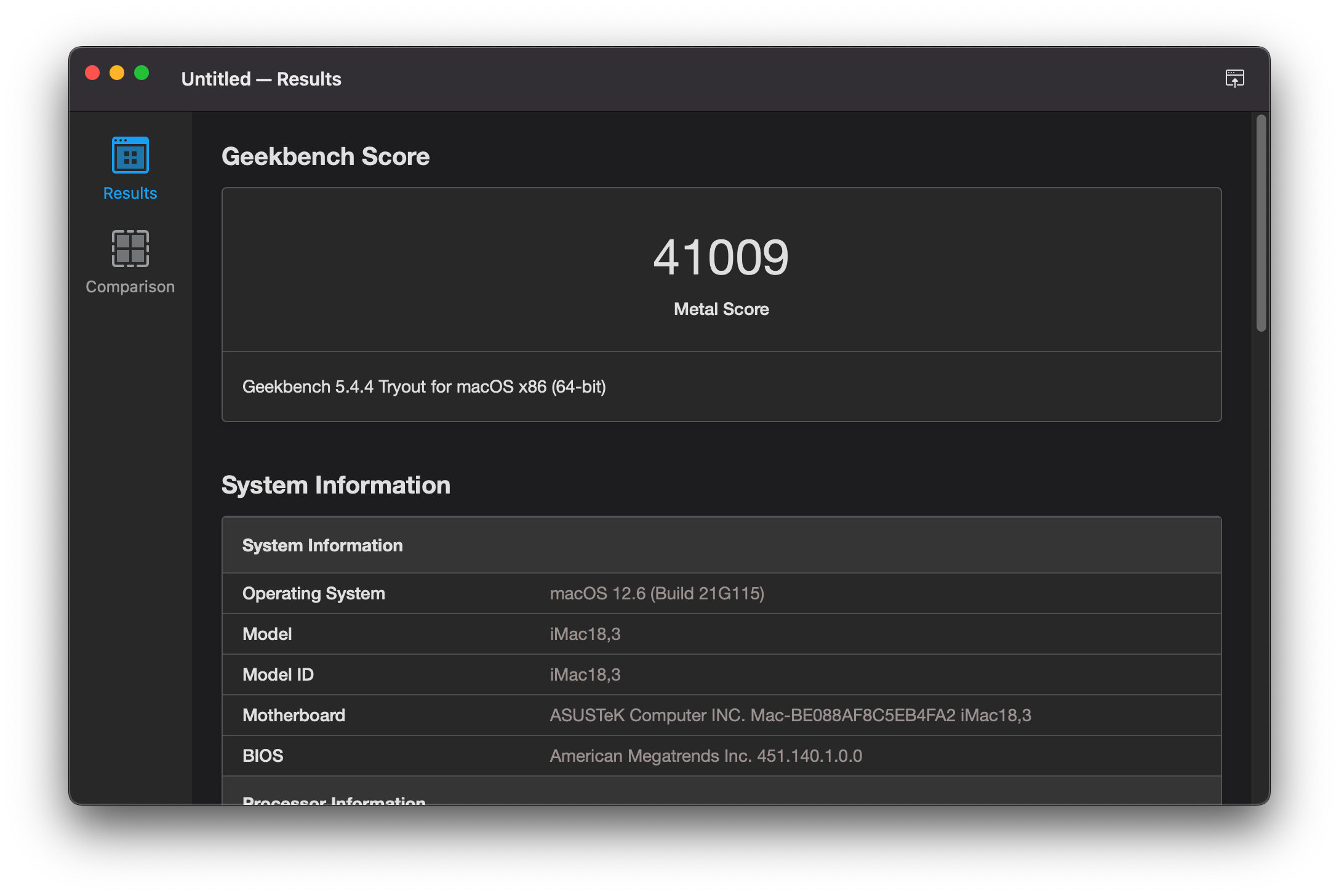 RX 570 GPU Score